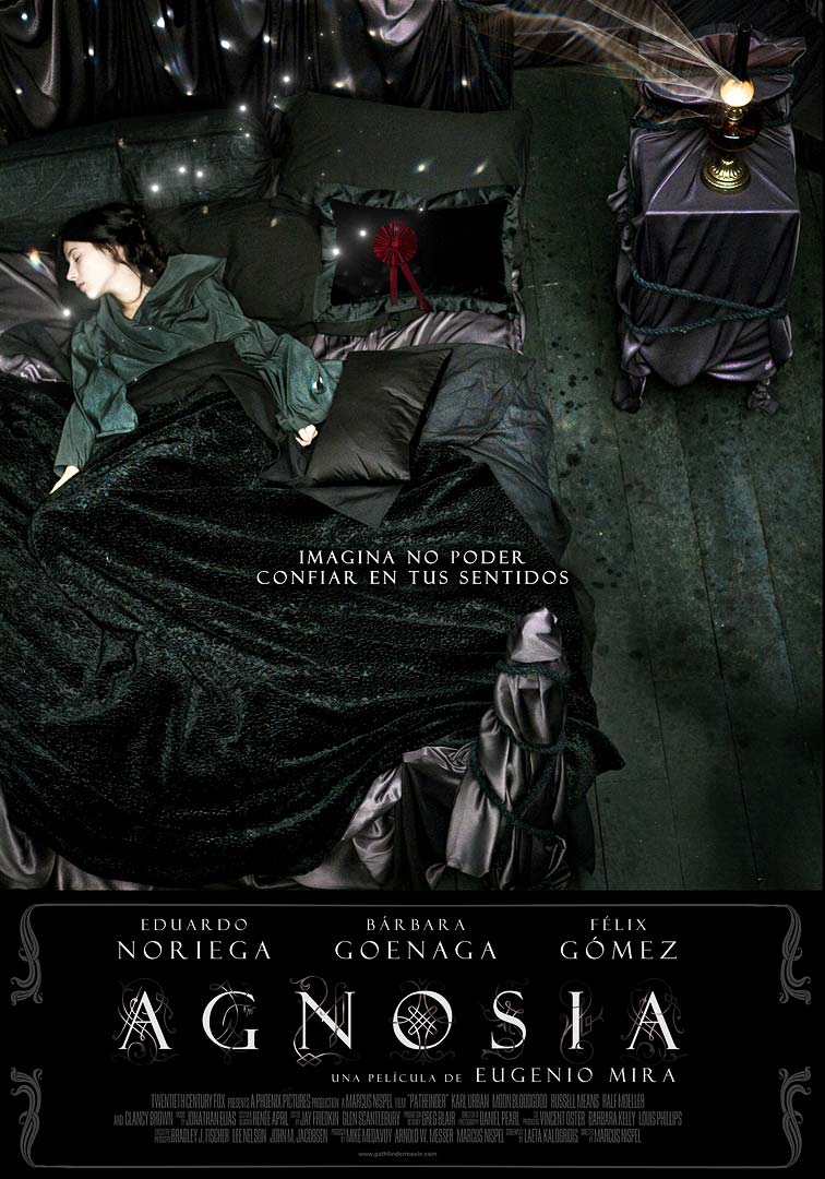 Agnosia Official Movie Poster featuring Barbara Goenaga Key Art Photography by Jorge Alvarino