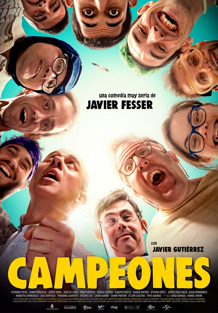 Campeones Official Movie Poster Key Art Photography by Jorge Alvarino