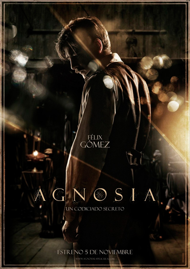 Agnosia Official Movie Poster featuring Felix Gomez Key Art Photography by Jorge Alvarino